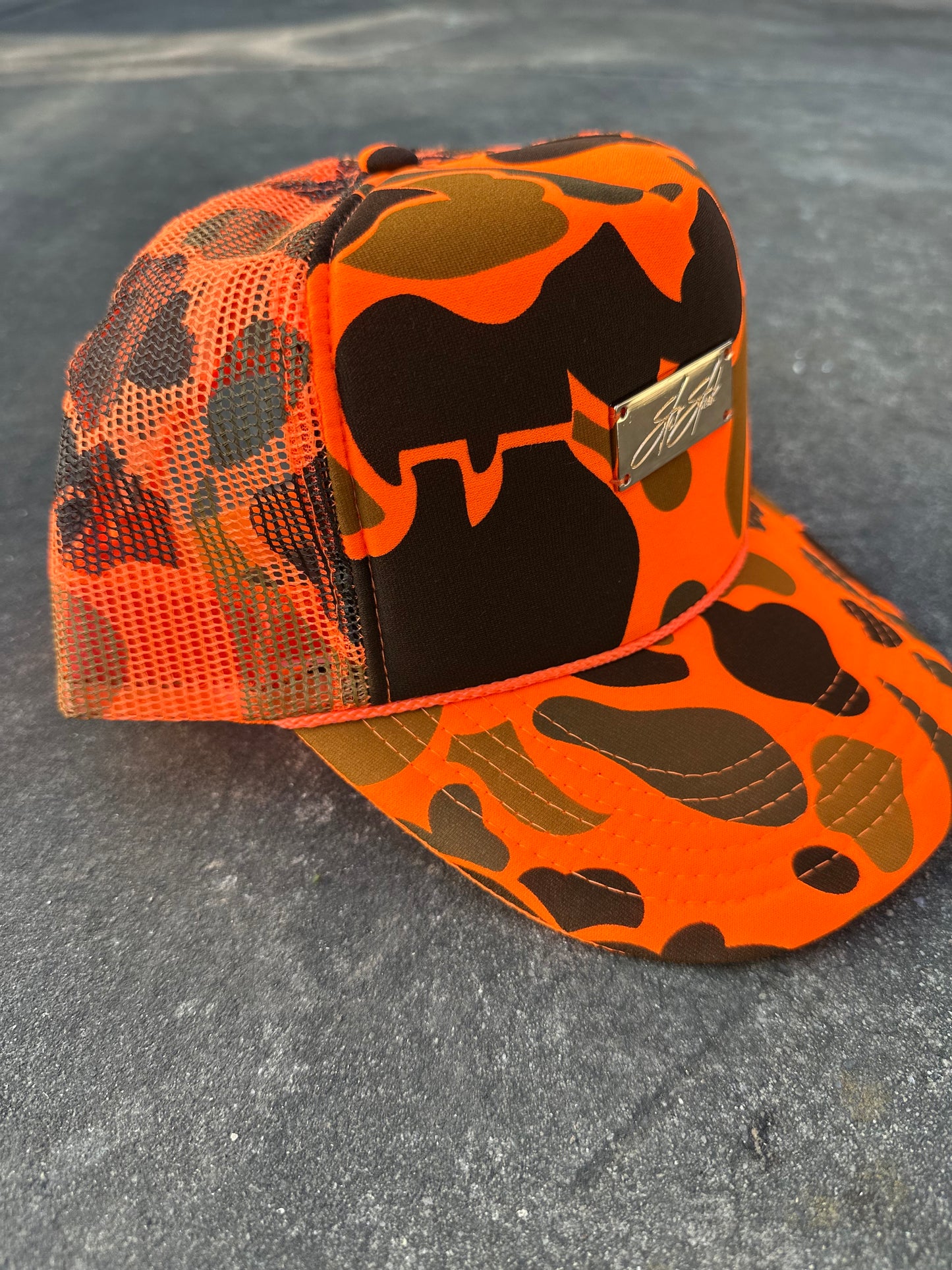 Mesh Camo Trucker Hat