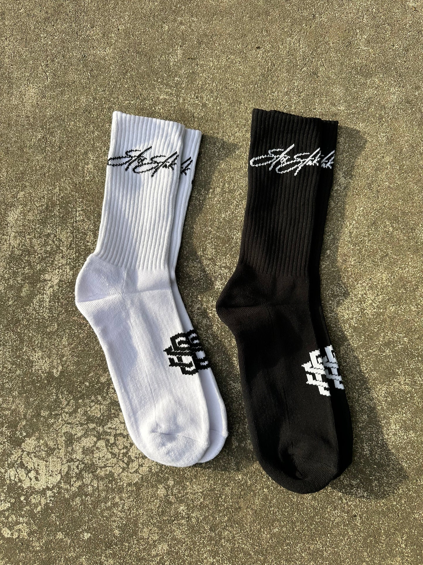 Star Struk Signature Logo Sock