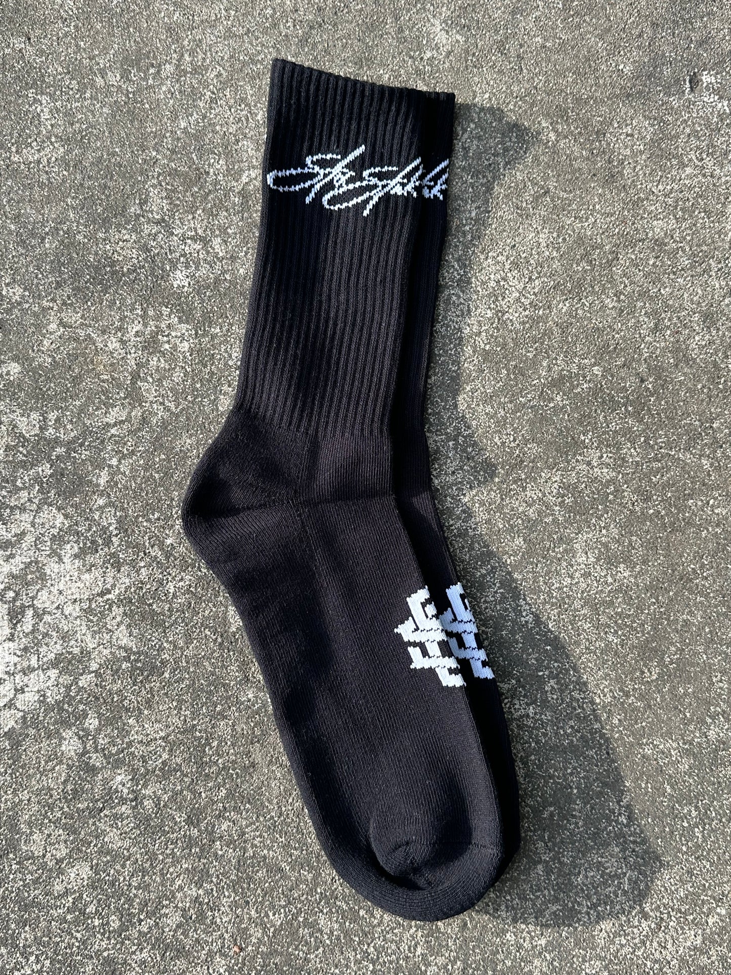 Star Struk Signature Logo Sock
